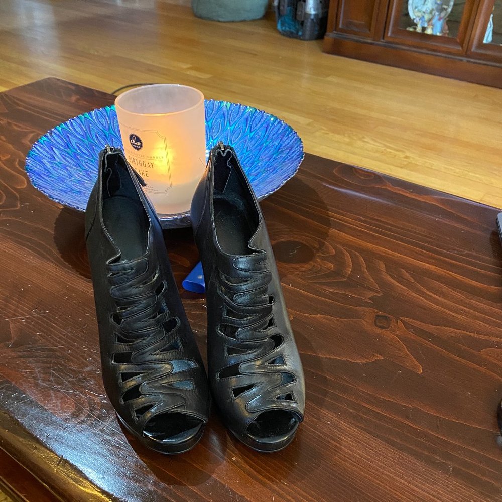 Calvin Klein bootie heels